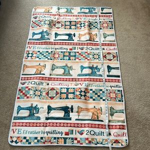 Quilting rug